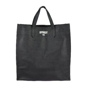 GIVENCHY Black Leather Shoulder Bag